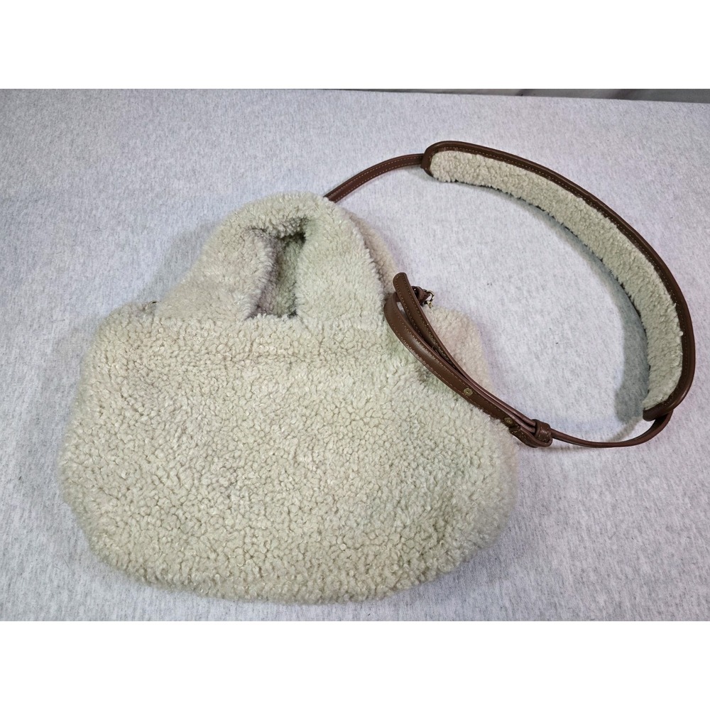 Laundry Purse Bag by Shelli Segal‎ Wool Fuzzy Faux Fur